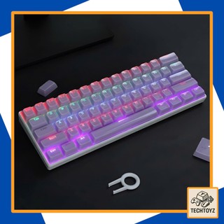 [ Xuyên Led ] Bộ Keycaps Pha Lê - PBT xuyên led + Lắp PC dày dặn - ASA Profile
