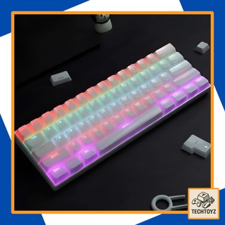 [ Xuyên Led ] Bộ Keycaps Pha Lê - PBT xuyên led + Lắp PC dày dặn - ASA Profile