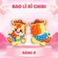 Bao Lì Xì ChiBi Mẫu Mới Hottrend 2026 Giấy Bìa Cứng Bóng Phản Quang Năm Mới Quà Tặng Mừng Tuổi - PUPU HOUSE