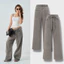FU78 Jeans suông xám form to dài