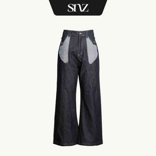 Quần Jeans Wide Leg SNAZZY Unisex Nam Nữ Ống Rộng Chính Hãng - REBEL RAW LINE