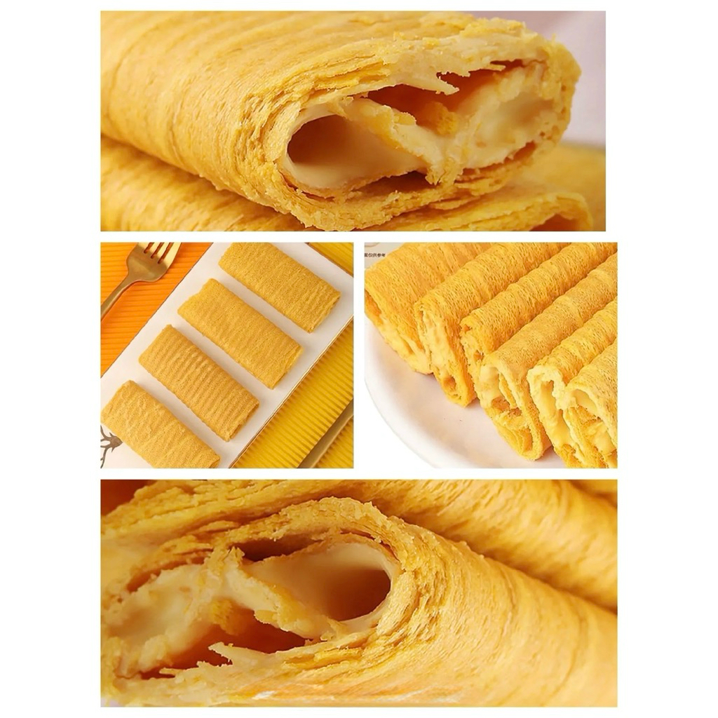 500g Bánh Xốp Macimimi 5 vị ít ngọt, giòn tan siêu ngon