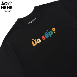 Áo thun In Chữ Hài Hước Ủa Sếp Câu Nói Text Văn Phòng Công Sở Cotton 230gsm In Theo Yêu Cầu