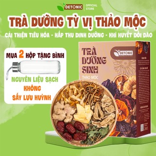 Trà dưỡng tỳ vị DETONIC hỗ trợ tiêu hóa, tăng cường hấp thu dinh dưỡng, giảm ợ hơi đầy bụng, ăn uống không ngon miệng