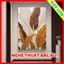 Tranh Tàu Lá Chuối Nghệ Thuật 3D Tráng Gương Cao Cấp – Tranh Treo Tường Tropical Decor Phòng Khách, Phòng Ngủ Bo Viền