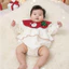 Bodysuit bé gái 2 Lớp Ấm Áp Đồ Giáng Sinh Baby Dễ Thương Cho Bé Tiệm Nhà Bơ 5-11kg