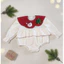 Bodysuit bé gái 2 Lớp Ấm Áp Đồ Giáng Sinh Baby Dễ Thương Cho Bé Tiệm Nhà Bơ 5-11kg
