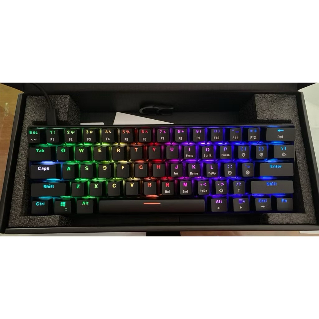 Bàn phím cơ Gaming Black Shark K4 LED RGB - Plate kim loại  -  kết nối TypeC tháo rời | BigBuy360 - bigbuy360.vn