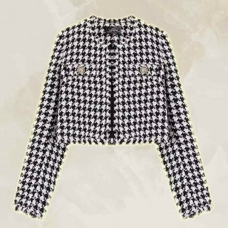 ÁO DẠ TWEED KẺ CARO LOVE POEM TINGOAN