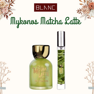 Nước Hoa Unisex Chiết Mykonos Matcha Latte BLANC PERFUME, Tinh Dầu Thơm Citrus Tươi Mát Béo Ngậy, Lôi Cuốn, Mát Mẻ