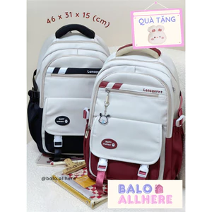 BaLo (XINHXINH) Balo Cặp Sách Đi Học Lớn Chống Thấm Nước BL292