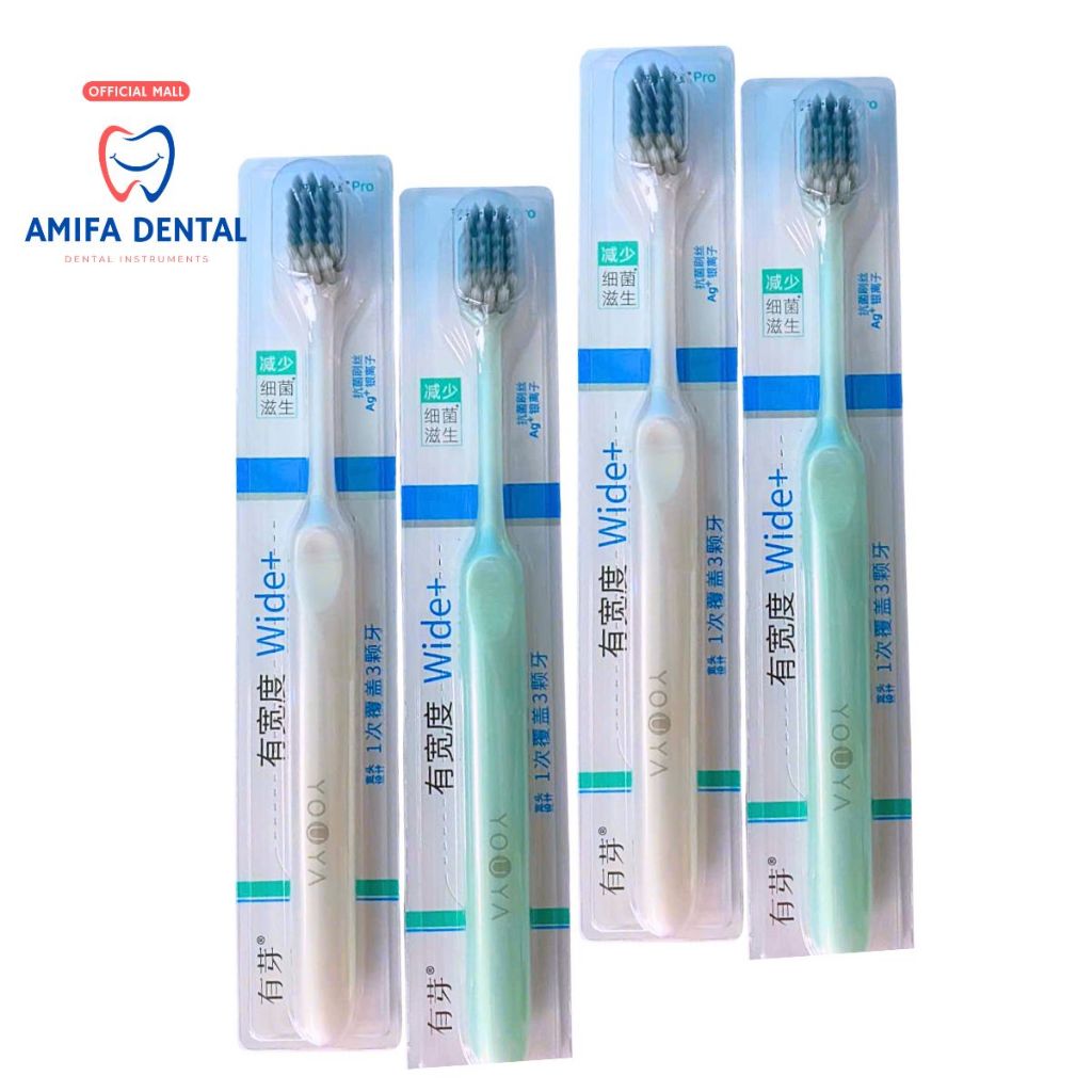 Bàn Chải Đánh Răng Lông Mềm Than Hoạt Tính Làm Sạch Sâu, Dịu Nhẹ Cho Nướu, Bàn Chải Làm Sạch Răng