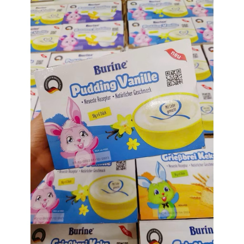 Cháo sữa ăn dặm Burine - Nhập khẩu Đức dành cho trẻ từ 6 tháng tuổi ...