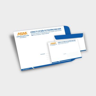 Phong bì in theo yêu cầu - In từ 100 cái - In càng nhiều giá càng rẻ