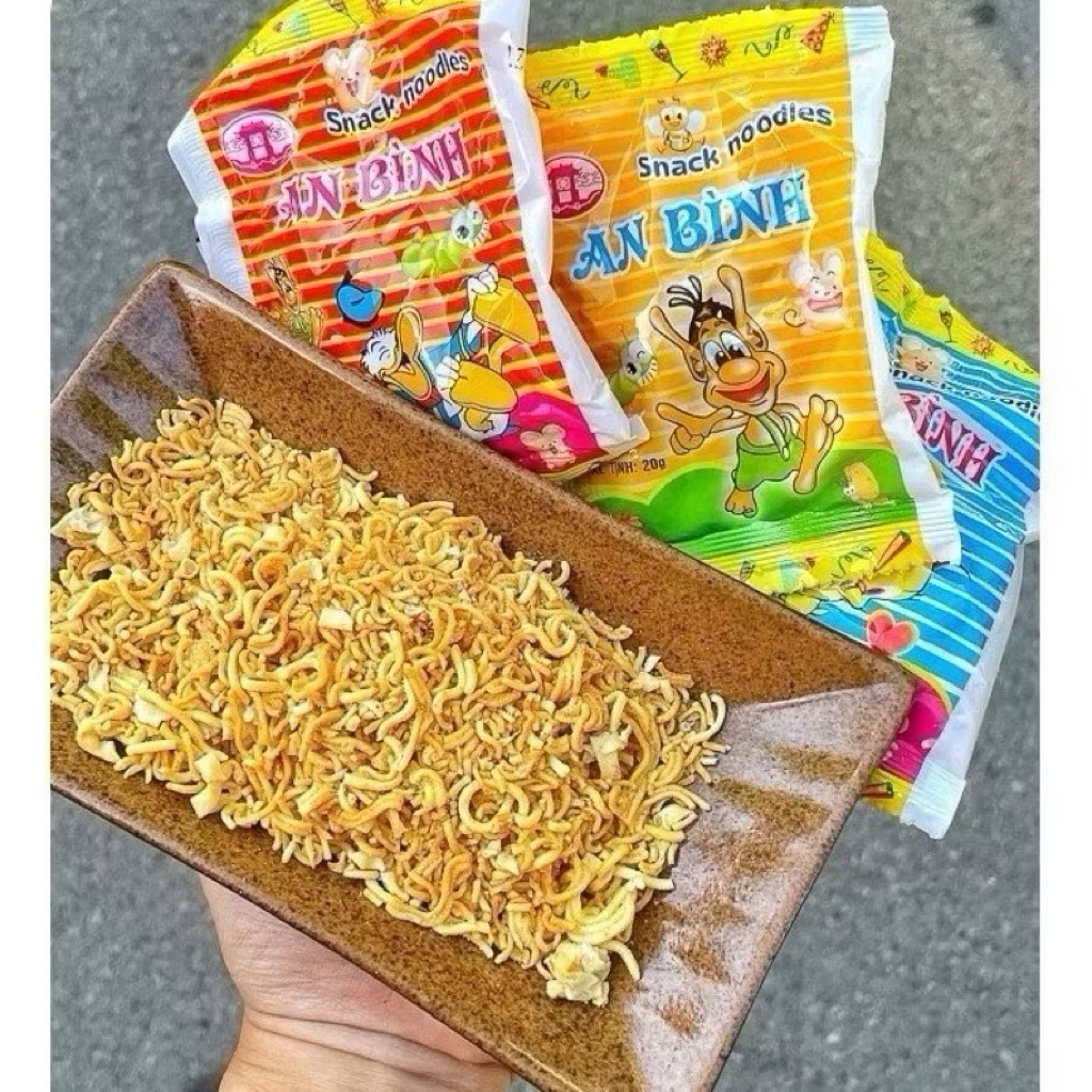 Mì Tôm Trẻ Em An Bình Đồ Ăn Vặt Tuổi Thơ Bịch 50 Gói