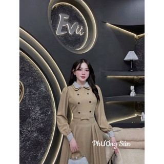 Váy tiểu thư cổ phối cực xinh ạ 💯💝đi CHƠI, đi LÀM ,đi du lịch sang chảnh, xinh XINH đẹp