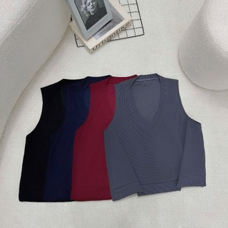 Áo Ghile Bigsize Nữ Áo Thun Cổ V Dáng Ngắn Cá Tính Phong Cách Cho Chubby 50-95kg A335