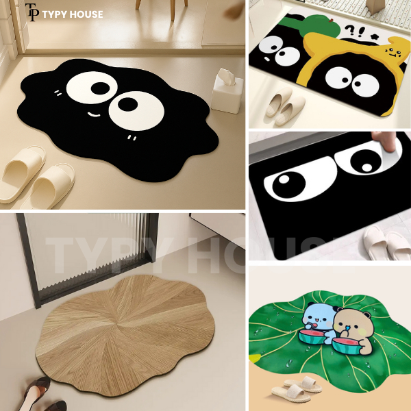 Thảm Chống Trượt Bùn Tảo Cát - Hình ảnh thực tế