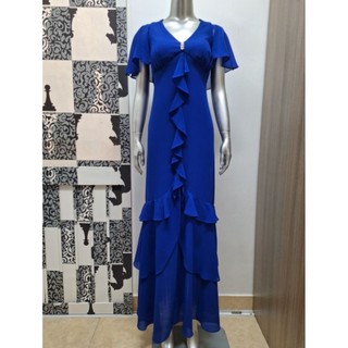 Đầm maxi chiffon vnxk dư R&M RICHARDS