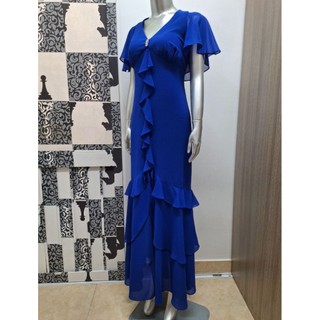 Đầm maxi chiffon vnxk dư R&M RICHARDS