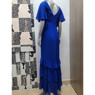 Đầm maxi chiffon vnxk dư R&M RICHARDS