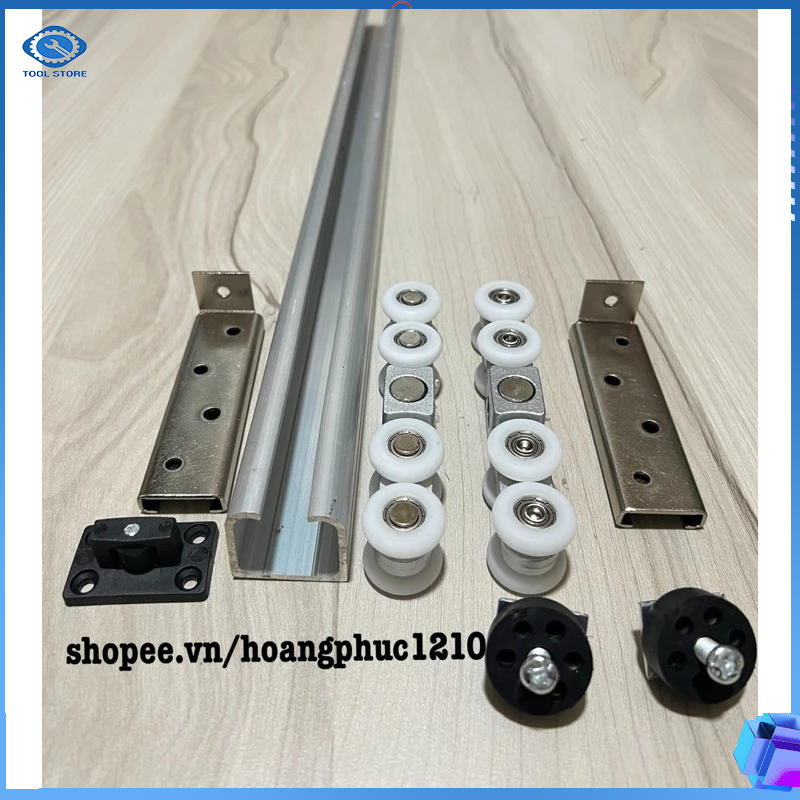 Ròng rọc cửa trượt 4 bánh inox BÁNH XE TREO CON TRƯỢT BÁNH XE TREO CON ...