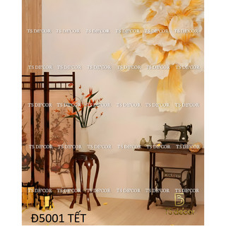 Bạckground decor trang trí Tết hiện đại, phông nền đỏ xu hướng mới