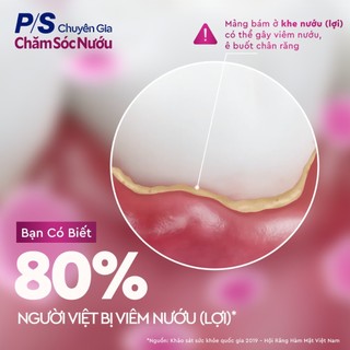 [PC gift] Combo 2 Kem đánh răng P/S Chuyên gia chăm sóc nướu Trắng răng 30g