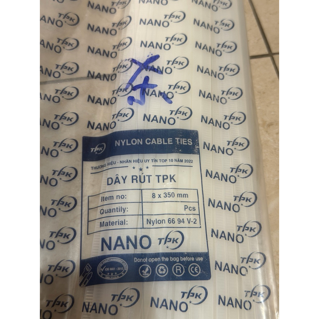 Bịch Dây Rút Nhựa Siêu Bền Đa Năng – Khóa Chặt Mọi Thứ