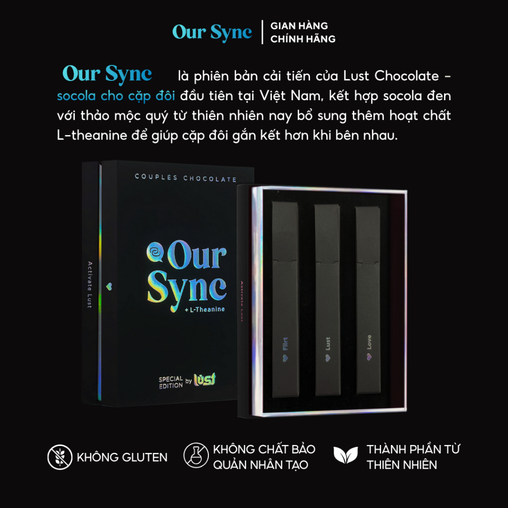 Socola tình yêu Our Sync: Quà Tặng Tuyệt Vời Cho Cặp Đôi Mùa Valentine 2026