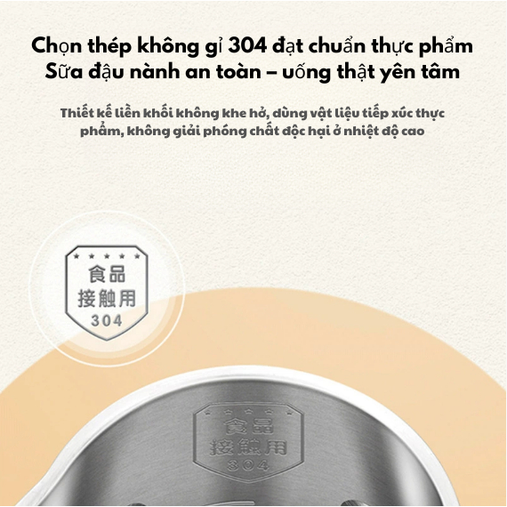 Máy Làm Sữa Hạt U15 – Xay Nhuyễn Mịn, 10 Lưỡi Dao Inox 304, 8 Chế Độ Nấu