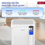 Máy hút ẩm 10-20M2 lọc không khí Ion FUJIHOME DH10N Nhập Khẩu, công nghệ máy nén Block phòng khách phòng ngủ đa năng — ảnh 4