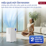 Máy hút ẩm 10-20M2 lọc không khí Ion FUJIHOME DH10N Nhập Khẩu, công nghệ máy nén Block phòng khách phòng ngủ đa năng — ảnh 6