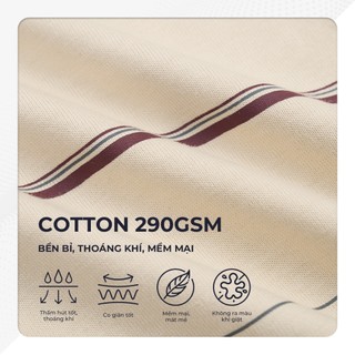 [DEAL SỐC 6.6] Áo thun nam tay dài cổ tròn cao cấp JACKSON, BST HOLIDAY SEASON, Chất liệu Cotton 2C - POLOMANOR