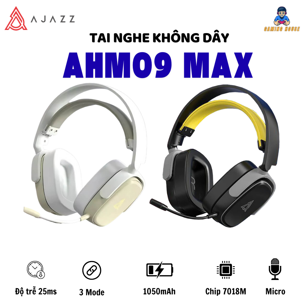 Tai nghe gaming AJAZZ AHM09 MAX