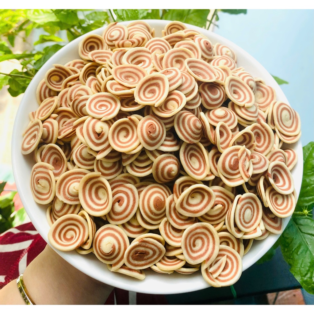 1Kg Bánh Tai Heo Nhí vị đậm đà, Ngon, Giòn/ 500g_ Ăn Vặt, Bánh Tết
