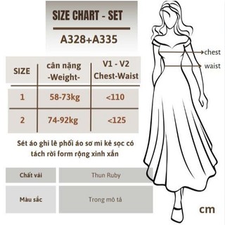 Áo sơ mi sọc phối gile bigsize nữ – Dáng rộng, mặc đi chơi, đi làm cực xinh 58-92kg A328+A335