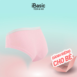 Combo 3 Quần lót bé gái iBasic cotton USA kháng khuẩn phom hipster PANG005-1C
