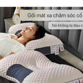 Gối Công Thái Học YATASMARTHỗ Trợ Nâng Đỡ Cổ Vai Gáy Giúp Giấc Ngủ Ngon BH6T