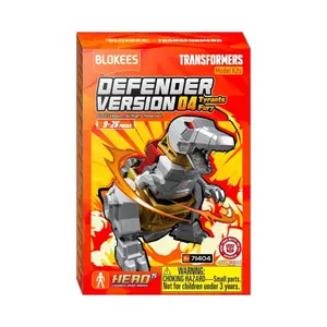 Đồ Chơi Lắp Ráp Mô Hình Trẻ Em Blokees Figures Transformer Defenders Version 04 Tyrants Fury - 71404
