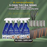 Combo 5 Chai Xịt Tẩy Rửa Đa Năng Dr.Natro 500ml Hỗ Trợ Làm Sạch Dầu Mỡ Tặng Kèm Bộ Dụng Cụ Vệ Sinh — ảnh 1