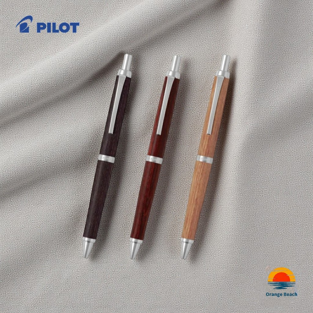Pilot Legno Ballpoint Pen/Real Wood/Acro Ink/Bút bi/Vỏ gỗ/Nhật Bản/Mượt ...