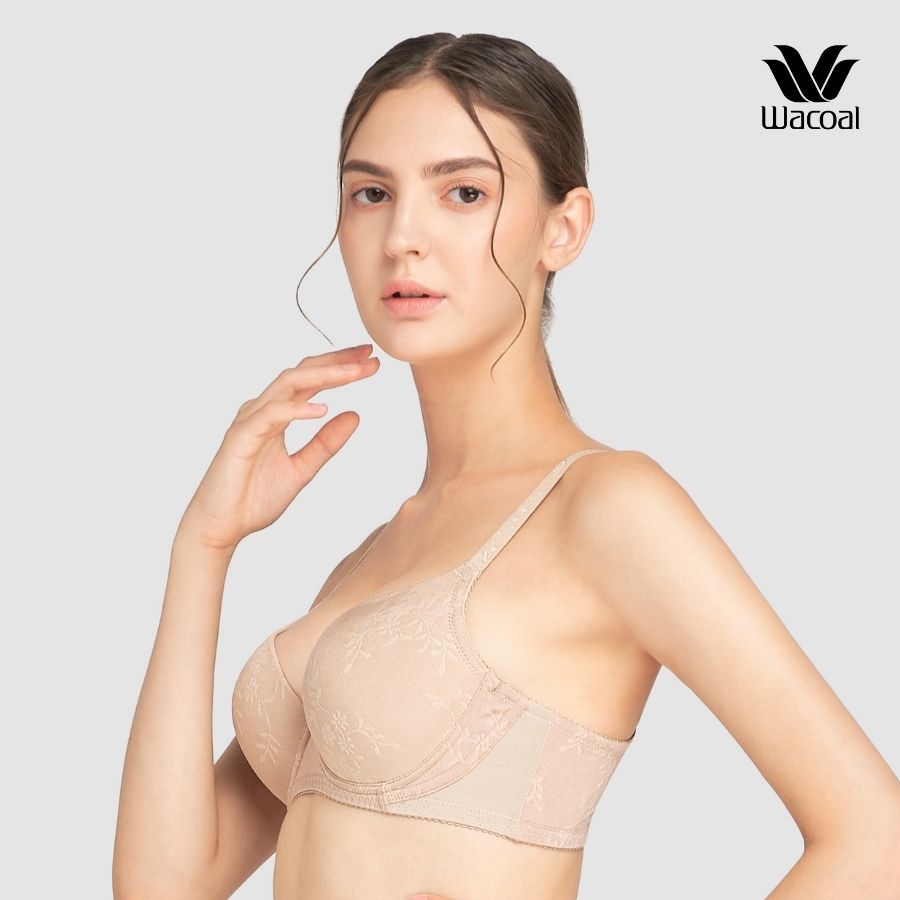 Combo 2 áo ngực Wacoal VVB5368 (có size lớn) mặc áo dài, có gọng, nâng nhiều