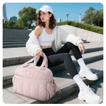 [Giao hàng nhanh] BAGSMART Túi du lịch phồng túi tập gym chống nước túi xách tay nhẹ cho chuyến đi cuối tuần với ngăn đự — ảnh 8