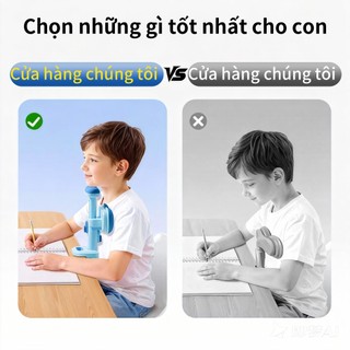 Giá đỡ CẰM: Giải pháp hoàn hảo cho tư thế ngồi khỏe mạnh và chống cận cho trẻ!