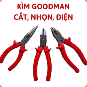 Bộ kìm cắt,nhọn,điện Goodman,kìm điện,kìm cắt,kìm nhọn,kềm cắt,kềm điện,kềm nhọn,kìm chuyên dụng,kềm chuyên dụng,kìm