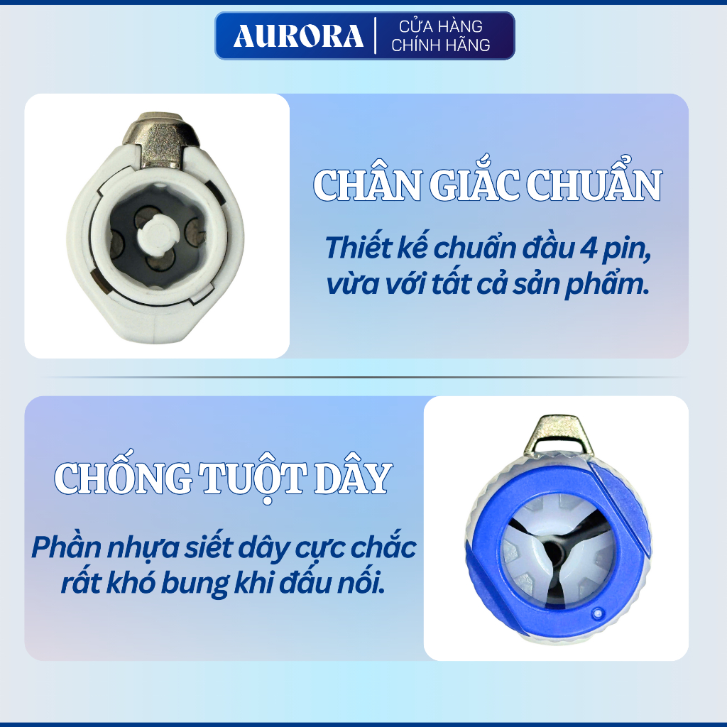Jack Loa Neutrik NL4FC trắng xanh  – Đầu nối Speakon 4 pin – Kết nối ổn định, không rè