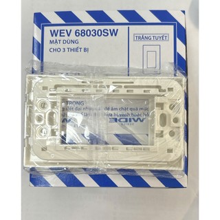 Mặt dùng cho 3 thiết bị WEV68030SW