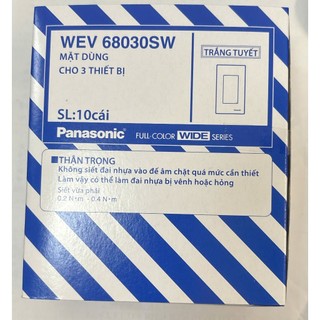 Mặt dùng cho 3 thiết bị WEV68030SW
