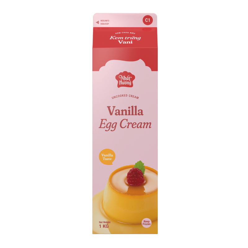 Combo Đế Bánh Tart Trứng 30 Cái + Kem Trứng Nhất Hương 1KG – Set Làm Bánh Tart Trứng